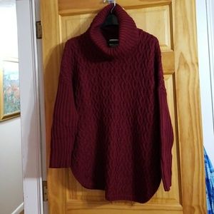 Cozy, comfy sweater .